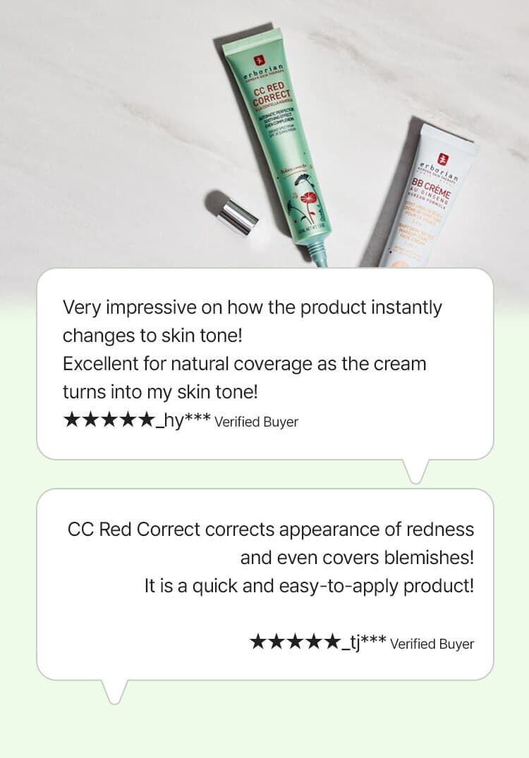 erborian CC Red Correct detail 8