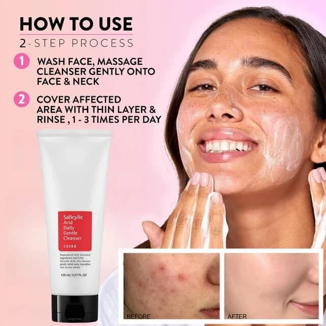 COSRX Salicylic Acid Daily Gentle Cleanser detail 2