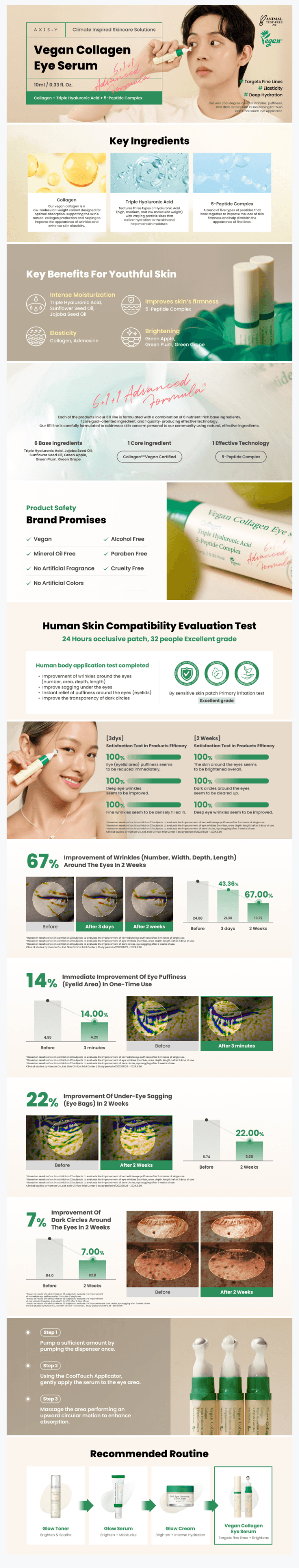 AXIS-Y Vegan Collagen Eye Serum 10ml detail 1