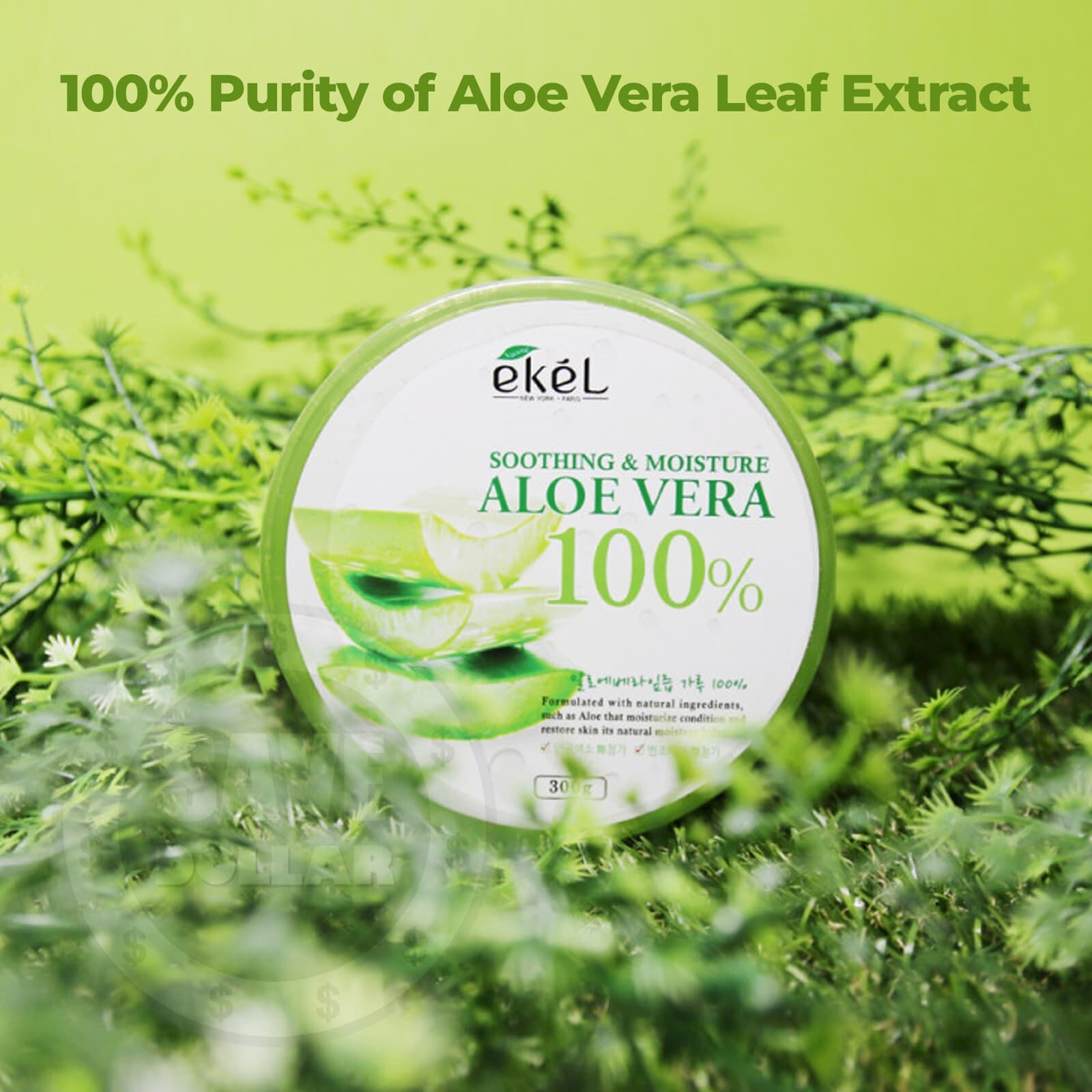 ekel Soothing & Moisture Aloe Vera Gel 300g Korean Skincare Women Face