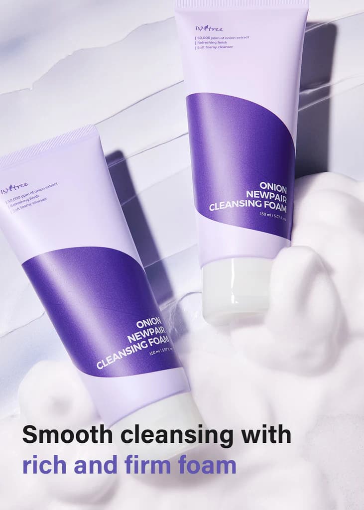 Isntree Onion Newpair Cleansing Foam 150mL detail 2