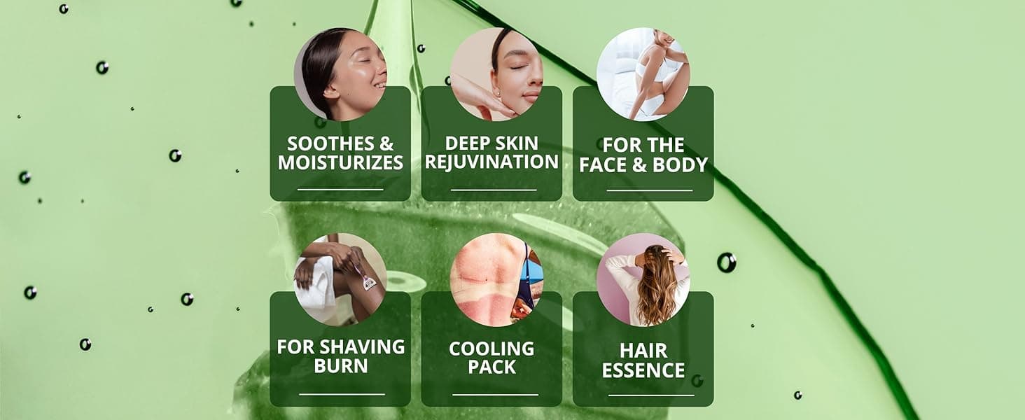 ekel Soothing & Moisture Aloe Vera Gel 300g Korean Skincare Women Face detail 3