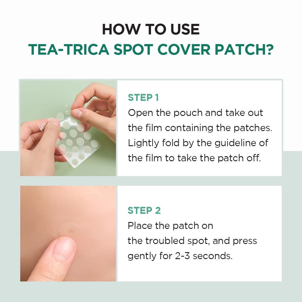 Tea-Trica Spot Cover Patch detail 1