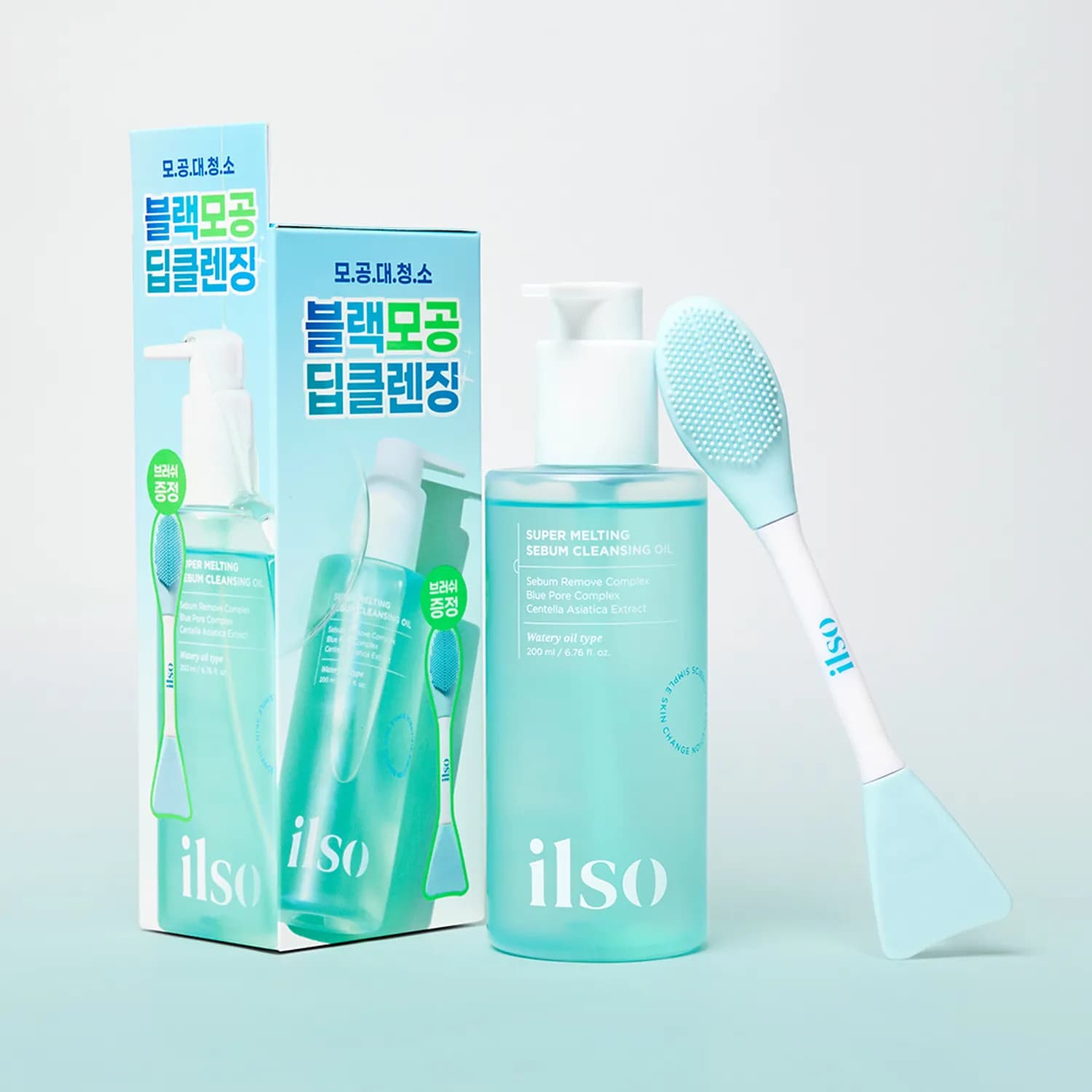 ilso Super Melting Sebum Cleansing Oil 200ml Set detail 1