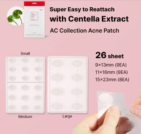 COSRX AC Collection Acne Patch, Pack of 26 detail 1