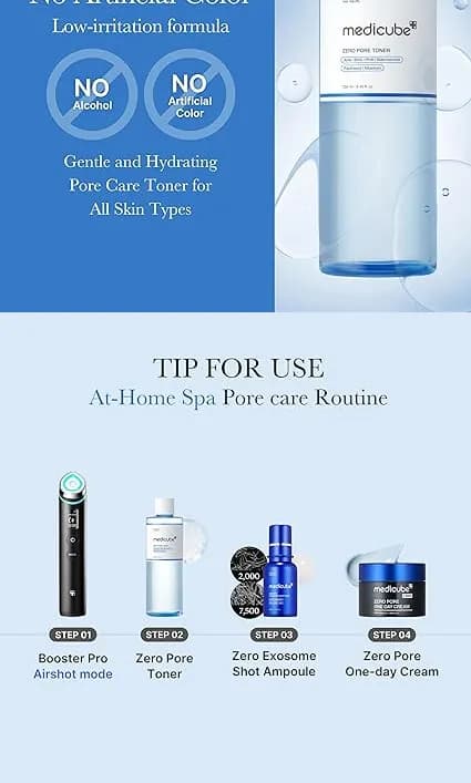 Medicube Zero Pore Toner detail 3