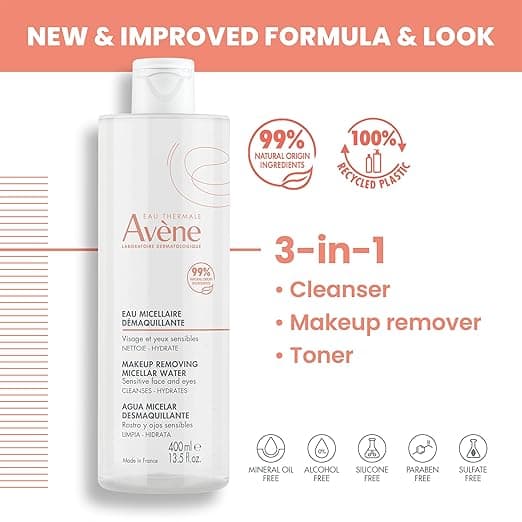Avene Micellar Cleansing Water detail 1