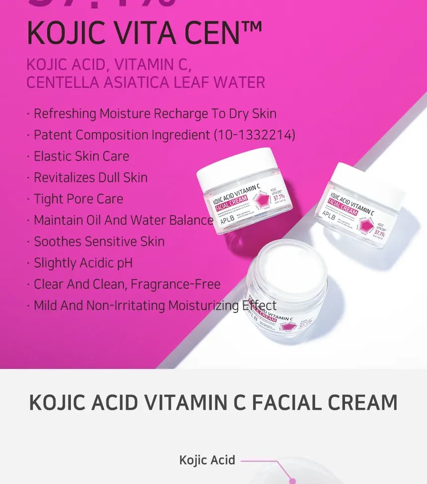 APLB Kozic Acid Vitamin C Facial Cream, 55 ml detail 5