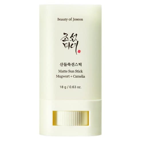 Matte sun stick : Mugwort + Camelia Sun Stick SPF50+ PA++++