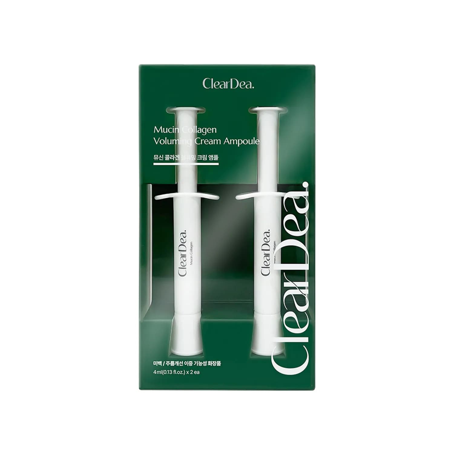 CLEARDEA. Mucin Collagen Voluming Cream Ampoule