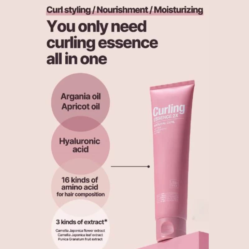 Curling Essence 2X Natural Curl 230mL detail 2