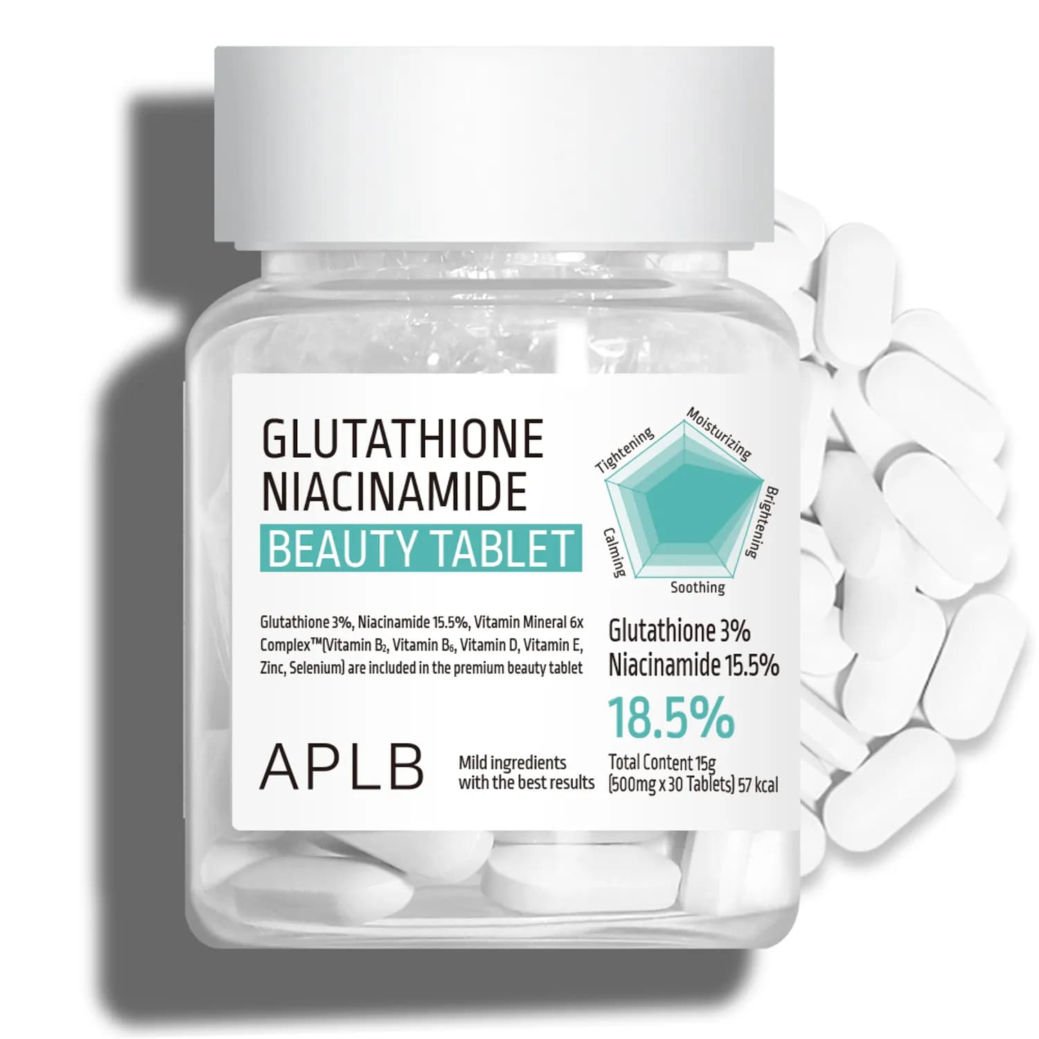 APLB Glutathione Niacinamide Beauty 30 Tablets