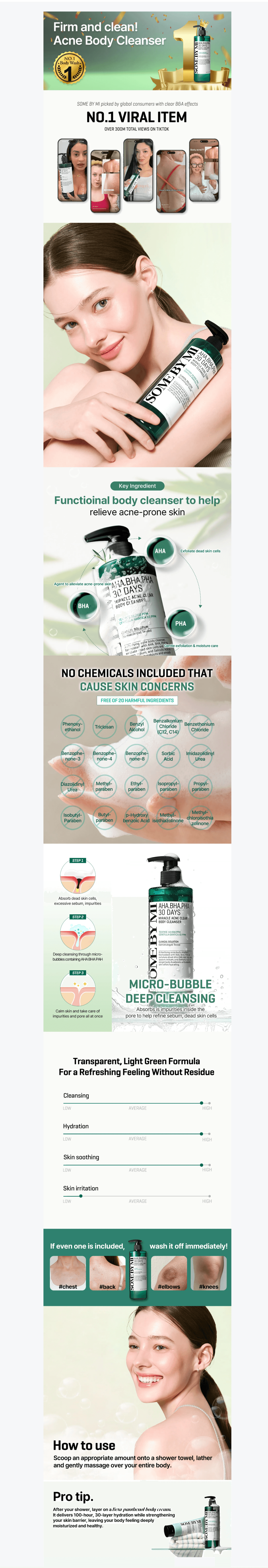 Some By Mi AHA BHA PHA Body Cleanser detail 1