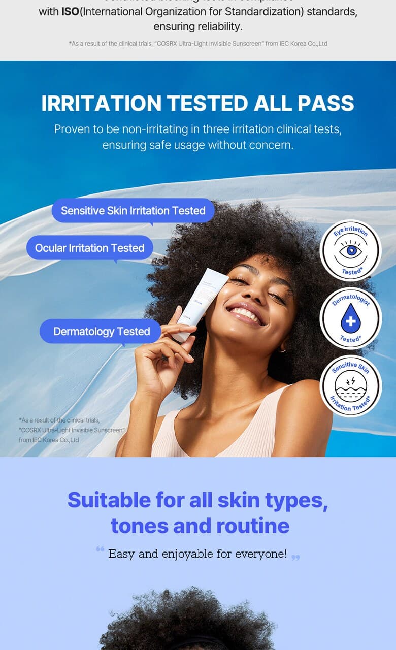 COSRX Ultra-Light Invisible Sunscreen SPF50+ PA++++ 50ml detail 7
