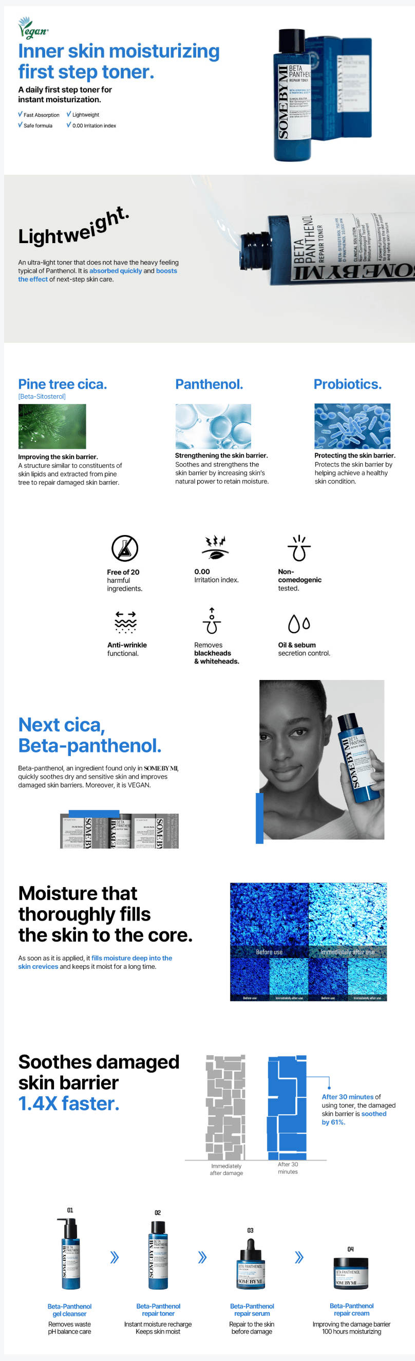 Some By Me Beta Panthenol Repair Toner detail 1