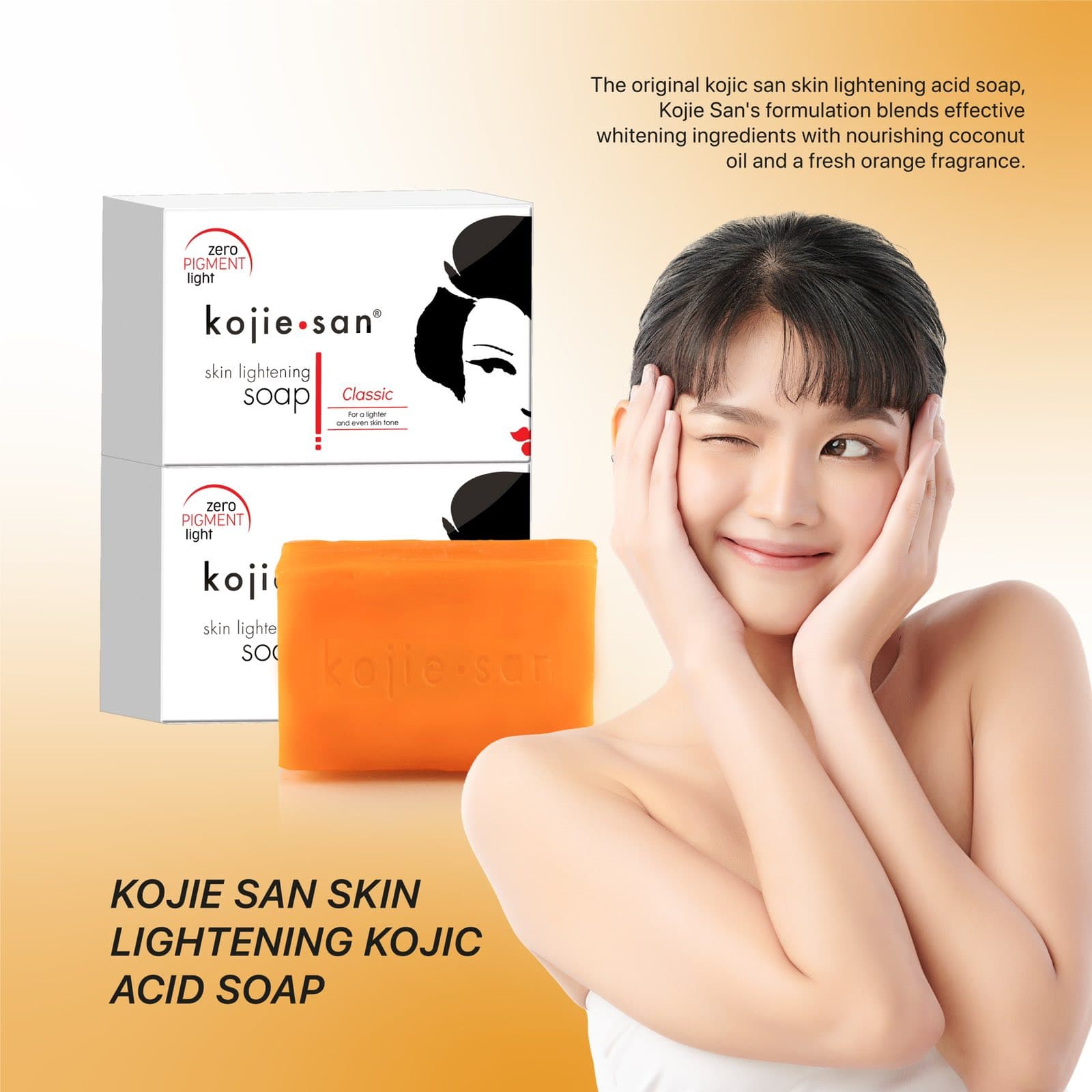 Kojie San Skin Lightening Soap - 135g (2 Bars) detail 3