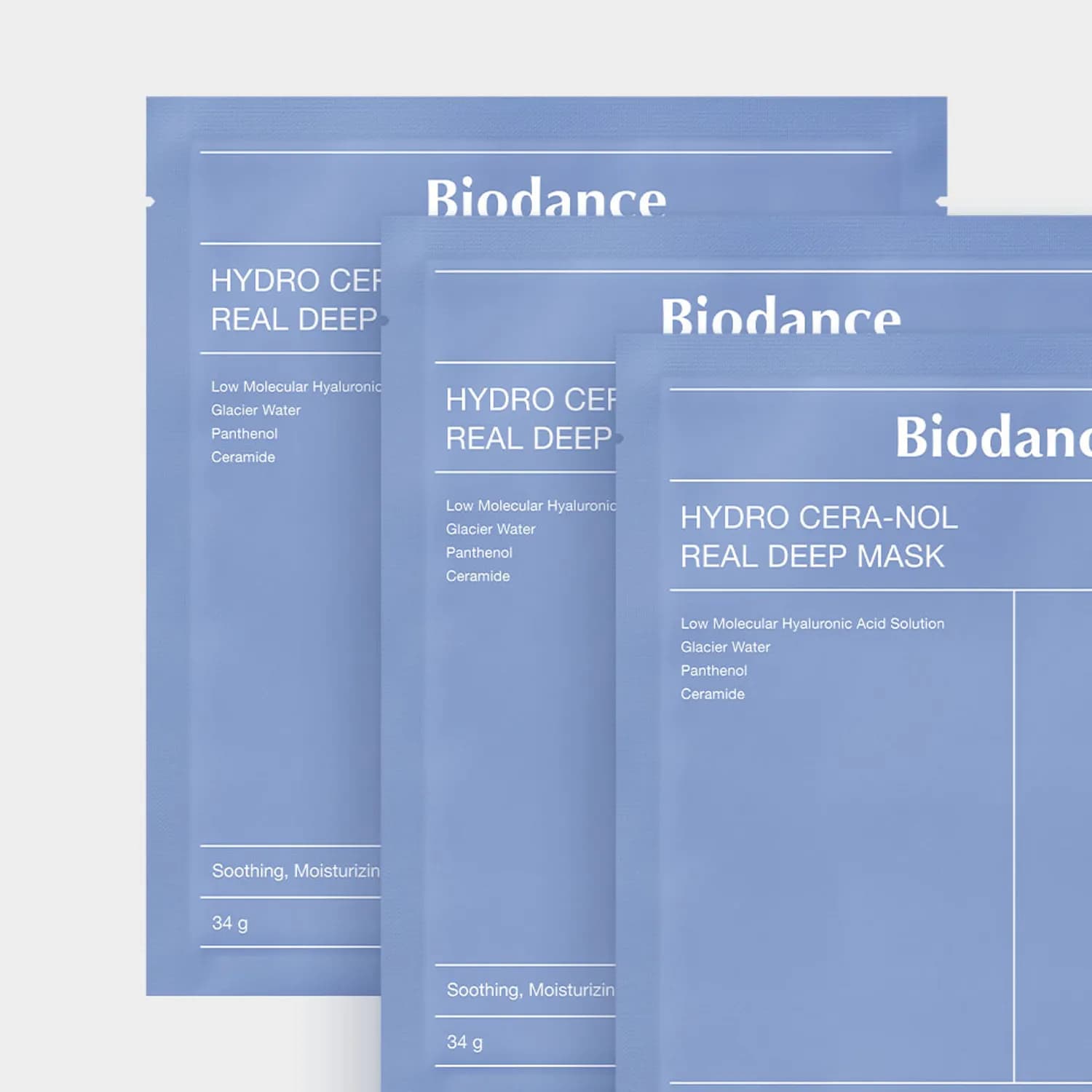 Hydro Cera-Nol Real Deep Mask Sheet 4Pcs