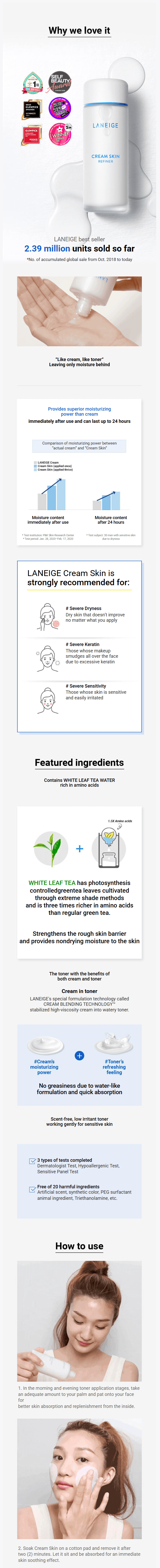 Laneige Cream Skin detail 1