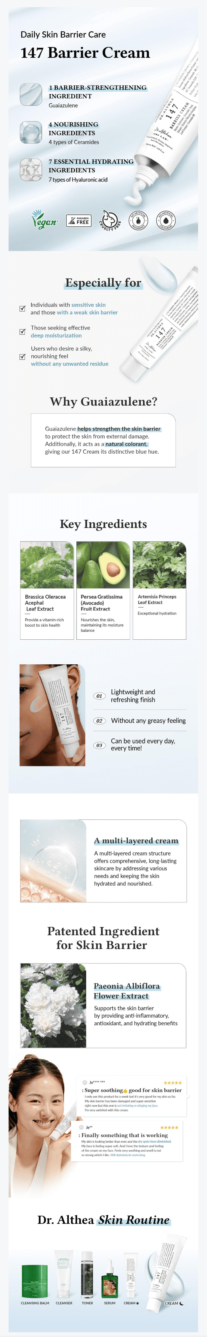 Dr. Althea 147 Barrier Cream 50ml detail 1