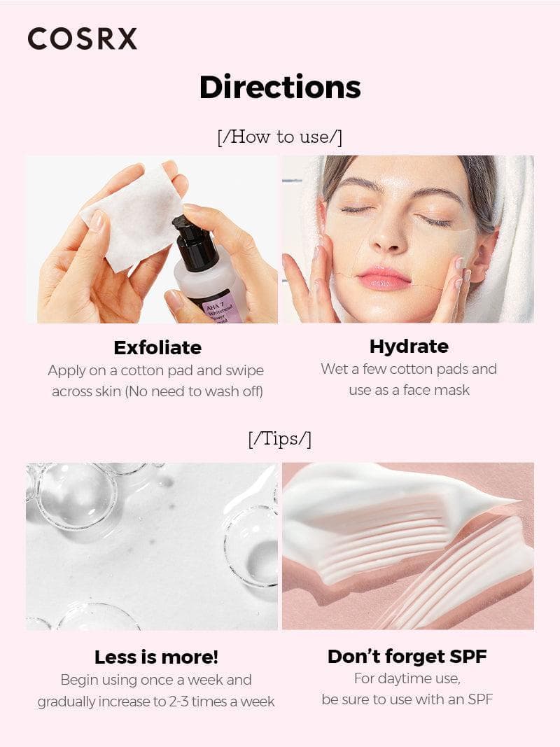 COSRX AHA 7 Whitehead Power Liquid 100ml detail 1