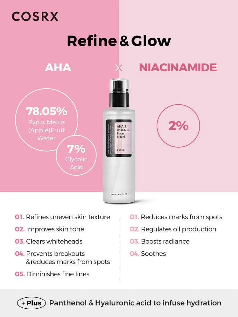 COSRX AHA 7 Whitehead Power Liquid 100ml detail 2