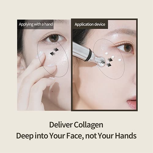 HEVEBLUE - Black Yuja Bean Lifting Auto Eye Cream detail 5