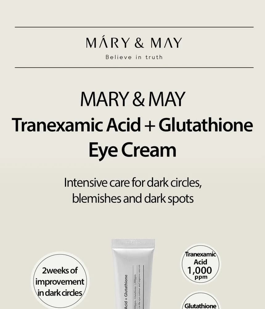 Mary&May - Tranexamic Acid + Glutathione Eye Cream detail 2