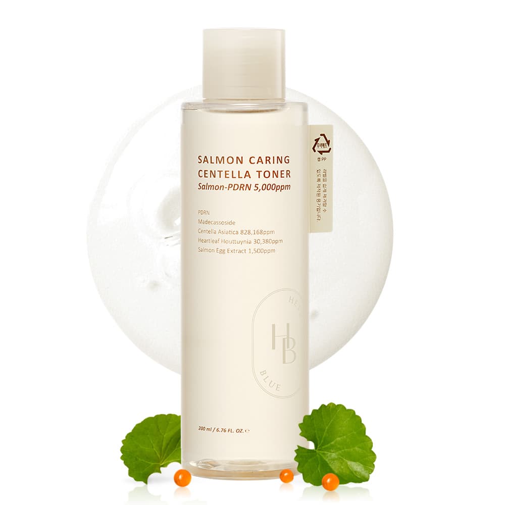 HEVEBLUE Salmon Caring Centella Toner 200mL