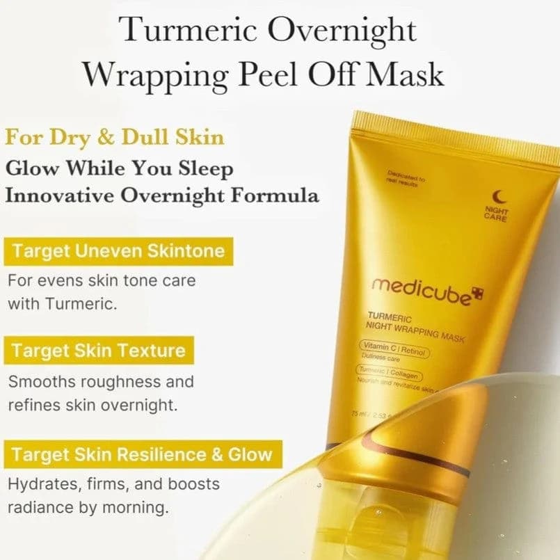 medicube Kojic Acid Turmeric Night Wrapping Mask 75ml detail 1