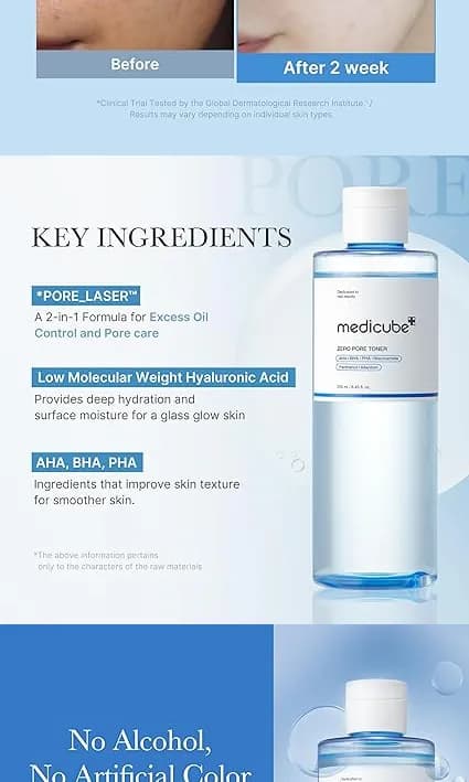 Medicube Zero Pore Toner detail 2