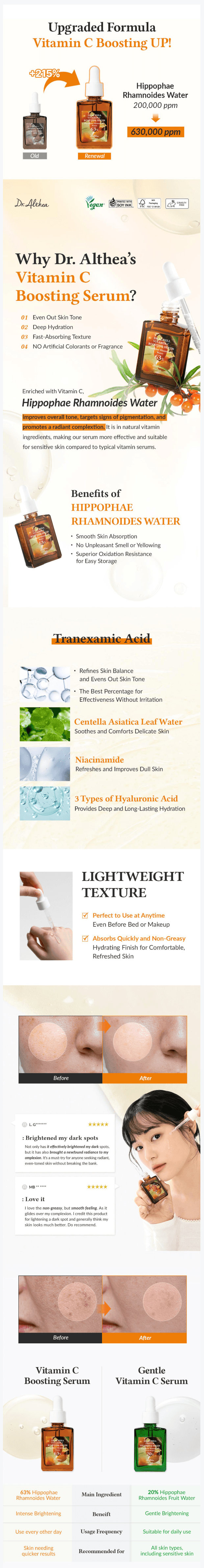 Dr. Althea Vitamin C Boosting Serum 30ml detail 1